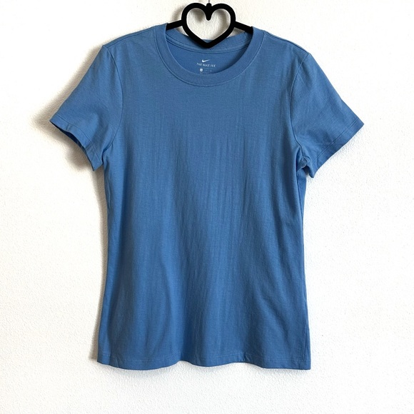 Nike Blue Tee / T-Shirt Short Sleeve Cotton Size S - Picture 2 of 8